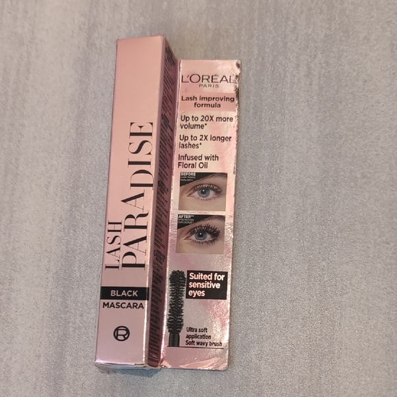 L'Oreal Other - L'Oreal Lash Paradise Black Mascara - Pink Packaging